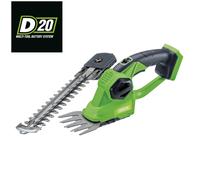 Draper 98505 D20 20V 2-in-1 Grass and Hedge Trimmer - Bare, Green, One Size