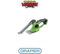 Draper 98505 D20 20V 2-In-1 Grass And Hedge Trimmer (Sold Bare) each 1