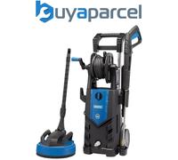 Draper PW2100i Electric Pressure Washer, Very High Power 165Bar with Heavy Duty Patio Cleaner, Blue