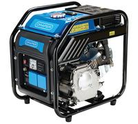 Draper Open Frame Petrol Inverter Generator with Wheels - 3800W (4000W Max)