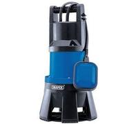Draper 98919 230V Submersible Dirty Water Pump with Float Switch, 416L/min,