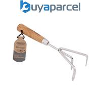 Draper 99026 Draper Heritage Stainless Steel Hand Cultivator with Ash Handle
