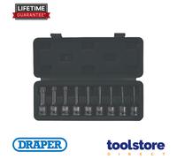 Draper Expert 99184 Draper Tx-Star® Socket Bit Set 1/2in Sq. Dr. (9 Piece) each
