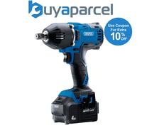 D20 20V Brushless Mid-Torque Impact Wrench, 1/2"" Sq. Dr., 400Nm, 2 x 4.0Ah Batteries, 1 x Charger