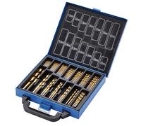 Draper 99 Piece HSS TiN Drill Bit Set in Carry Case