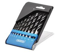 Draper 9pcs Brad Point Drill Bit Set - 12426 - for Hardwood, Softwood, Plywood, Chipboard and MDF