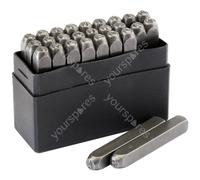 Draper A - Z Letter Stamp Set, 3/16"