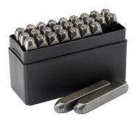 Draper A - Z Letter Stamp Set From Alloy Tool Steel With Black Finish 1/4" Tool