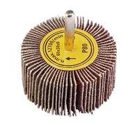 Draper Abrasive Flap Wheel For Power Drills 7 Flexible Shafts 60 x 30mm 80 Grit