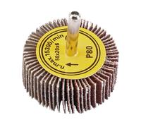 Draper Abrasive Flap Wheel For Power Drills & Flexible Shafts 50 x 20mm 80 Grit