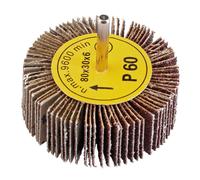 Draper Abrasive Flap Wheel For Power Drills & Flexible Shafts 80 x 30mm 60 Grit