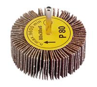 Draper Abrasive Flap Wheel For Power Drills & Flexible Shafts 80 x 30mm 80 Grit