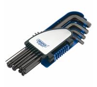 Draper AF HEX KEY SET BALL END 12PC 08381 Imperial Hexagon and Ball End Hexagon