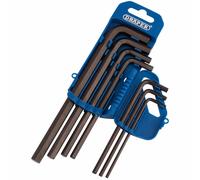 Draper AF LONG PATT HEX KEY SET 7PC 33693 Imperial Hexagon Key Set (7 Piece)