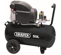 Draper 24981 Direct Drive Oiled Air Compressor 50L 1.5Kw each