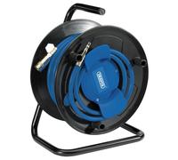 Draper Air Hose Reel With Floor Standing Frame & Carry Handle 1/4" BSP