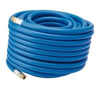 Draper Air Line Hose 20m 1/4" 6mm Bore 1/4" BSP Male Ends Blue 38298