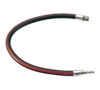 Draper Air Line Whip Hose 600mm 3/8" BSP Male Female Ends Red Black 54439