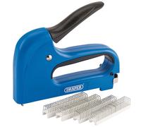 Draper All-In-One Wiring Cable Tacker For Fastening Low Voltage Cables Blue
