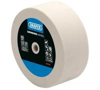 Draper Aluminium Oxide Bench Grinding Wheel, 125 X 50mm, 80 Grit, White 38186