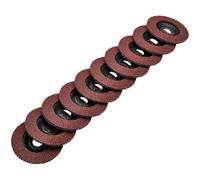 Draper 82961 Aluminium Oxide Flap Discs 115 X 22.23Mm 40 Grit (Pack Of 10) each 1