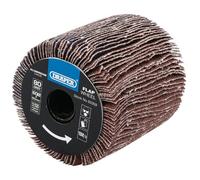 Draper Aluminium Oxide Flap Wheel, 60 X 60mm, 80 Grit 93359