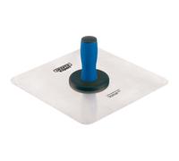 Draper Aluminium Plasterers Hawk 300 x 300mm Detachable Soft Grip Handle 81314