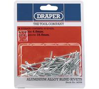 Draper 14009 Blind Rivets, 4 mm x 10 mm Size
