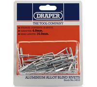 Draper Aluminium Pop Rivets 4mm 15.8mm Pack of 50