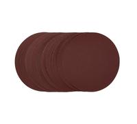 Draper Aluminium Premium Oxide Sanding Discs 150mm PSA 240 Grit 10 Pieces