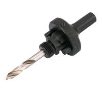 Draper 56402 7/16 Arbor with HSS Pilot Drill for Holesaws, 32mm-150mm Ø