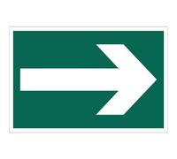 Draper 72451 Arrow Symbolft Safety Sign each