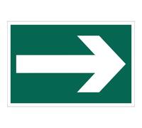 Draper Arrow Symbol' Safety Sign