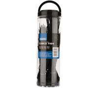 Draper Assorted Black Nylon Cable Ties Pack of 650