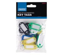 Draper Assorted Key Tags (Pack Of 20) 03375