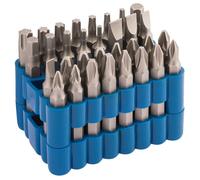 Draper Assorted Screwdriver Bit Set 32 Piece Length 50mm 1/4" Hex 82387