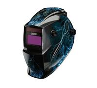 Draper Auto-Darkening Welding Helmet, Blue Skull 02514