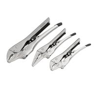 Draper Auto Locking Pliers Set (3 Piece) Pk 1 07103