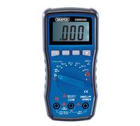 Draper Automotive Digital Multimeter With Backlit LCD Screen & Auto Power Off