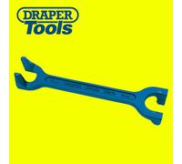 Draper Basin Wrench Tap Tool Backnut Union Spanner 1/2" x 3/4" 15mm x 22mm 10876
