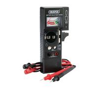 Draper Battery & Fuse Tester 90478 - Analogue Scale Meter, LED/Continuity Test, Temp Reader