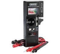 Draper Battery & Fuse Tester 90478 - Analogue Scale Meter, LED/Continuity Test, Temp Reader