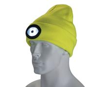 Draper Beanie Hat with Rechargeable Torch, One Size, 1W, 100 Lumens, High-vis Yellow