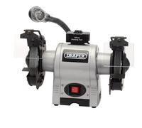Bench Grinder With Worklight, 150mm, 370W