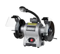 Draper Bench Grinder With Worklight 150mm 370W 230V 05095