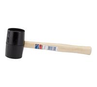 Draper 78614 Hardwood Shaft Rubber Mallet 620G/24Oz each