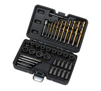 Draper Bolt Nut & Stud Screw Extractor Set 40 Piece With Drill Bits 07120