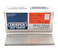 Draper Brad Nails, 38mm (Pack of 5000)