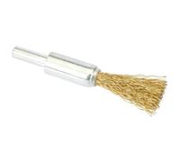 Draper Flat Top Decarbonising Wire Brush 13mm 6mm Shank