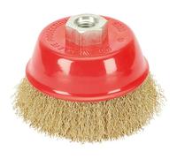 Draper 41445 Crimped Wire Cup Brush, 100mm x M14